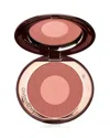 Charlotte Tilbury Cheek To Chic Swish & Pop Blusher, 8g In Pillow Talk Intense