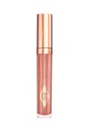 Charlotte Tilbury Collagen Lip Bath, Lip Gloss, Rosy Glow, Full Look In Rosy Glow