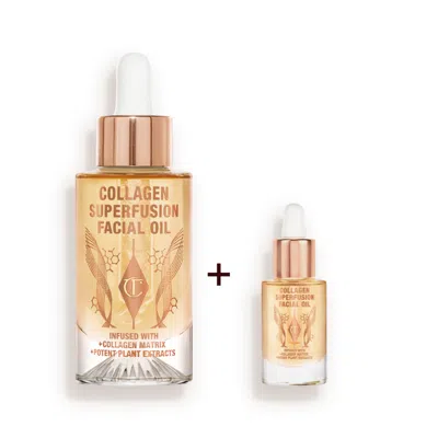 Charlotte Tilbury Collagen Superfusion Facial Oil Full-size + Travel-size Duo - 30ml + Free 10ml