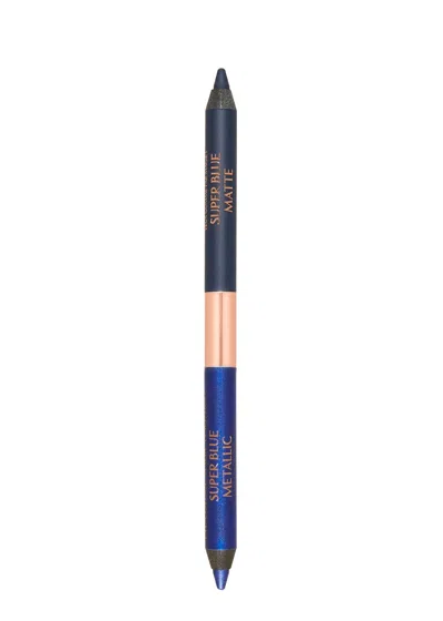 Charlotte Tilbury Double Ended Liner, Eyeliner, Super Blue, Easy-glide