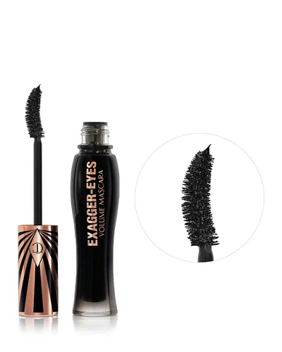 Charlotte Tilbury Exagger-eyes Volumizing And Curling Mascara Exagger-black 0.28 oz / 10 ml