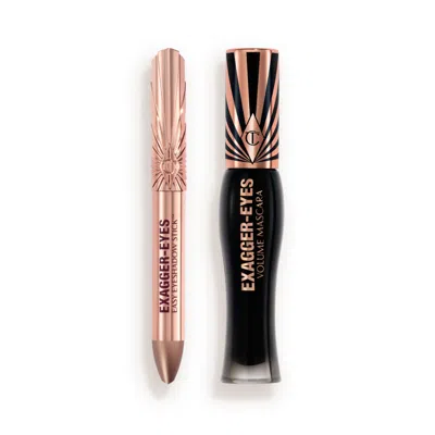 Charlotte Tilbury Exagger-eyes Easy Eyeshadow & Mascara Duo - Eye Kit In Transparent