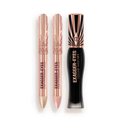 Charlotte Tilbury Exagger-eyes Easy Eyeshadow & Mascara Trio - Eye Kit In Multi