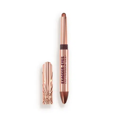 Charlotte Tilbury Exagger-eyes Easy Eyeshadow Stick - Bronzed Garnet In Brown