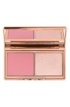 Charlotte Tilbury Hollywood Blush & Glow Face Palette In Light/medium