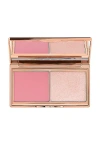 Charlotte Tilbury Hollywood Blush & Glow Glide Palette In Fair Medium