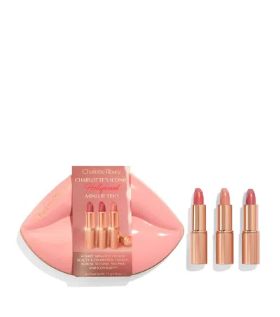 CHARLOTTE TILBURY HOLLYWOOD ICONIC MINI LIP TRIO