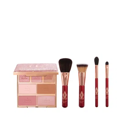 Charlotte Tilbury Hollywood Instant Glam On The Go Set - Eye & Brush Kit
