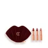Charlotte Tilbury Hot Lips Bag - Makeup Bag & Lip Kit