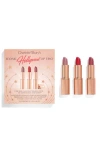 Charlotte Tilbury Charlotte's Iconic Hollywood Lip Trio - Limited Edition Kit In Multi