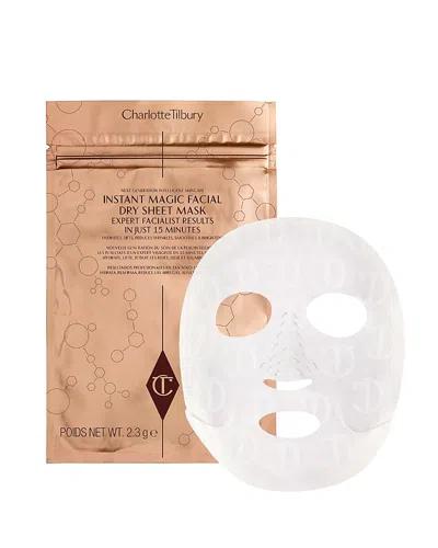 CHARLOTTE TILBURY INSTANT MAGIC FACIAL DRY SHEET MASK, SINGLE,SMMM23DX1R22