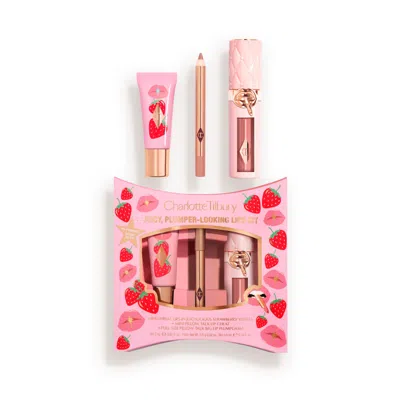 Charlotte Tilbury Juicy, Plumper-looking Lips Kit - Lip Kit In Transparent