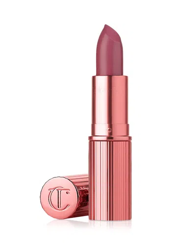 Charlotte Tilbury K. I.s. S.i. N.g Satin Shine Lipstick Rose To Fame 0.12 oz
