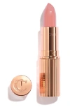 Charlotte Tilbury K. I.s. S.i. N.g Satin Shine Lipstick Pillow Talk Fair 0.12 oz