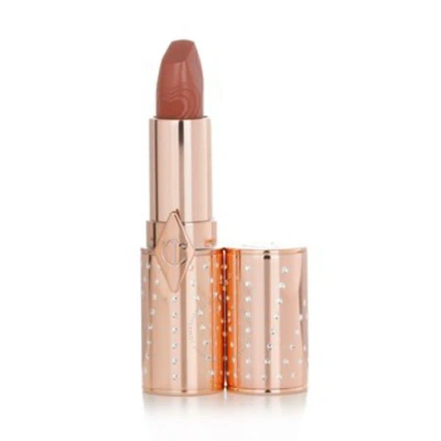 Charlotte Tilbury Ladies K.i.s.s.i.n.g Refillable Lipstick 0.12 oz # Nude Romance (peachy-nude) Make In White