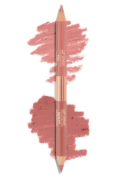 Charlotte Tilbury Lip Cheat Contour Duo Lip Liner In Nude