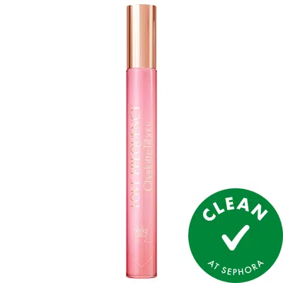 Charlotte Tilbury Love Frequency Eau De Parfum Travel Spray 0.34 oz Eau De Parfum Spray In White