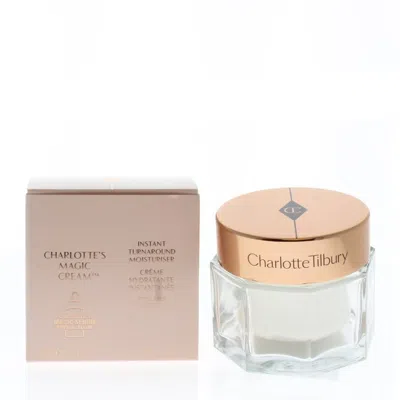 Charlotte Tilbury Magic Cream Moisturizer With Hyaluronic Acid 1.7 oz Skin Care 5056446602983 In Transparent
