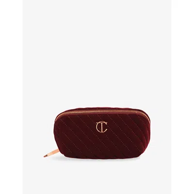 Charlotte Tilbury Medium Velvet Make-up Organiser Travel Bag