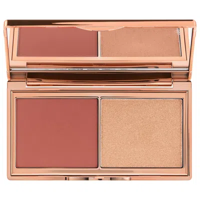 Charlotte Tilbury Mini Hollywood Blush & Glow Palette 0.26 In White