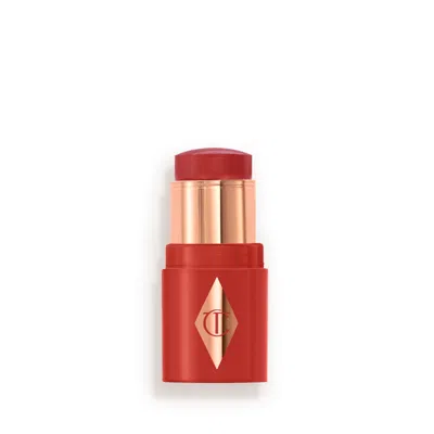 Charlotte Tilbury Mini Unreal Blush Healthy Glow Stick - Cherry Glow In Red
