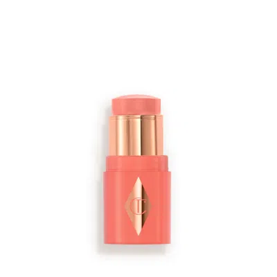 Charlotte Tilbury Mini Unreal Blush Healthy Glow Stick - Peachy Glow In Orange