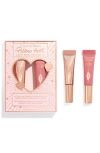 Charlotte Tilbury Pillow Talk Iconic Blush And Glow Kit - Limited Edition Cheek Kit In Transparent