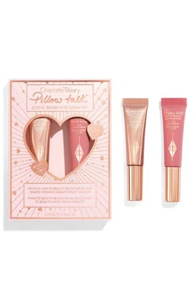 Charlotte Tilbury Pillow Talk Iconic Blush & Glow Kit In Transparent