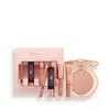 Charlotte Tilbury Pillow Talk Lips, Cheeks & Hollywood Glow Kit - Limited Time Offer In Multi