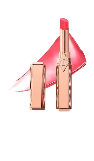 Charlotte Tilbury Pillow Talk Long Lasting Blush Balm Sheer Lip Tint In Cherry Talk