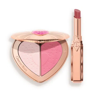 Charlotte Tilbury Pillow Talk Love-blush On The Go Kit - Makeup Kit In Multi