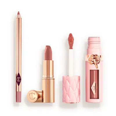 Charlotte Tilbury Pillow Talk Plumpgasm Perfecting Lip Kit - Beauty Kit