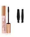 Charlotte Tilbury Mini Pillow Talk Push Up Lashes Volumizing & Lengthening Mascara 0.13 oz / 4 ml In Super Black