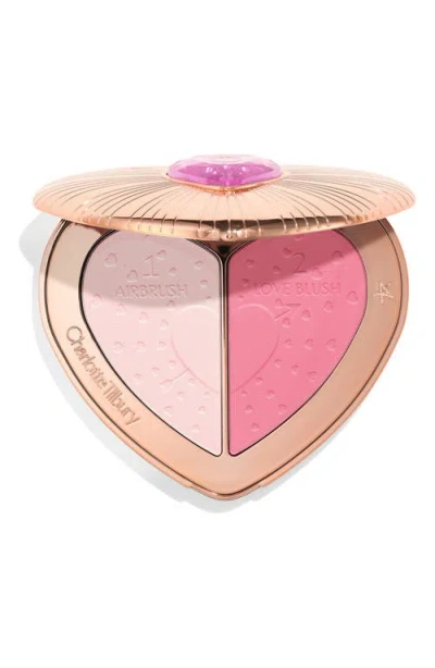 Charlotte Tilbury Pillow Talk Soulmates Airbrush Flawless Finish Brightening & Blur Blush Powder Pal In Pillow Talk Flawless Pink