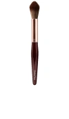 Charlotte Tilbury Powder & Sculpt Brush, Face Brushes, Wood Handles In Brown