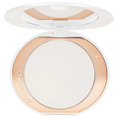 CHARLOTTE TILBURY REFILLABLE AIRBRUSH FLAWLESS FINISH BRIGHTENING POWDER FAIR-MEDIUM 0.31 OZ / 9 G