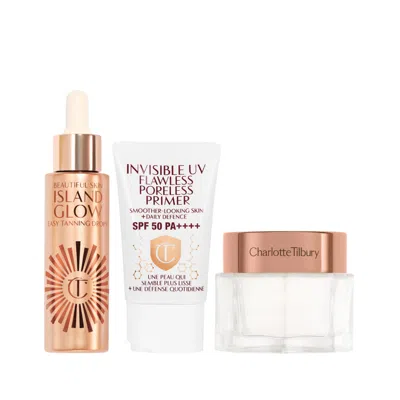 Charlotte Tilbury Revive, Protect, Bronze & Glow Trio - Skincare Kit