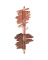 Charlotte Tilbury Super Nudes Lip Cheat Contour Duo Lip Liner In Brown