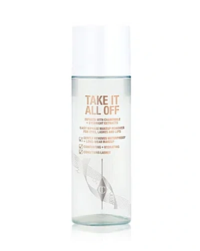 Charlotte Tilbury Take It All Off Makeup Remover 4 Oz. In Transparent