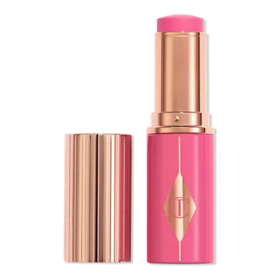 Charlotte Tilbury Unreal Lip + Cheek Glow Blush Stick - Pinky Glow