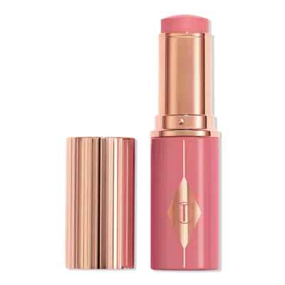 Charlotte Tilbury Unreal Lip + Cheek Glow Blush Stick - Rosy Glow In Pink