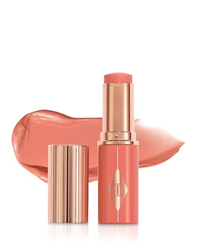 Charlotte Tilbury Unreal Lip + Cheek Glow Blush Stick In Orange