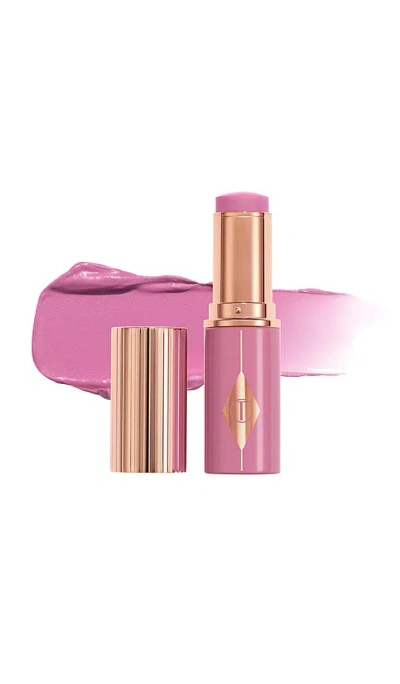 Charlotte Tilbury Pretty Glow Unreal Blush Healthy Glow Stick 10g In Purple