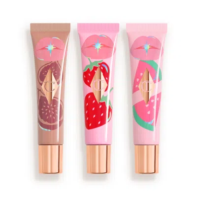 Charlotte Tilbury Unreal Lips Healthy Glow Nectar Oil Trio - Limited Time Offer