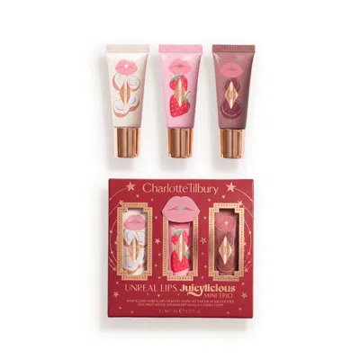 Charlotte Tilbury Unreal Lips Juicylicious Mini Trio-no Color In Multi