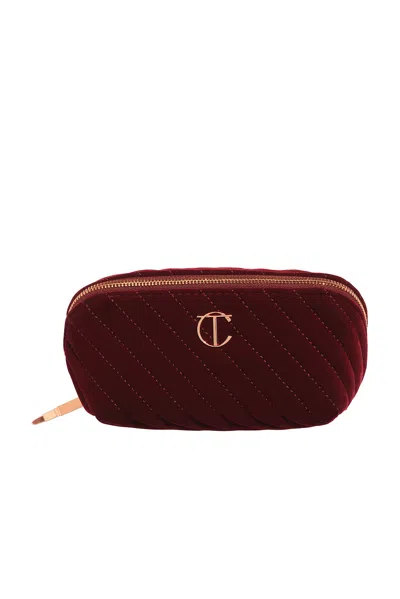Charlotte Tilbury Velvet Bags Medium Organizer Bag