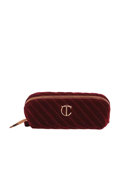 Charlotte Tilbury Velvet Bags Small Organizer Bag