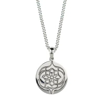 Charlotte's Web Jewellery Men's Cw Motif Silver Unisex Necklace
