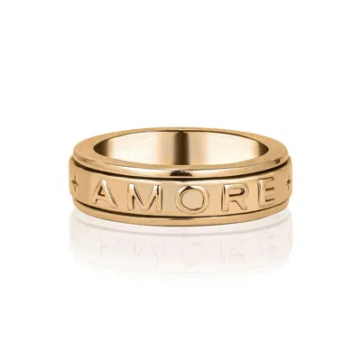 Charlotte's Web Jewellery Women's Amore Gold Vermeil Spinning Ring