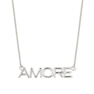 Charlotte's Web Jewellery Women's Amore Silver Necklace
